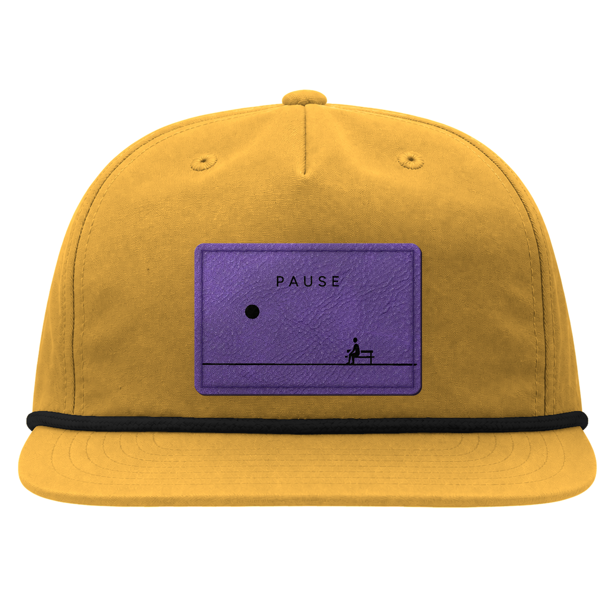 PAUSE Hat in the Muse color scheme