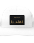 RETURN Hat in the Gallery color scheme