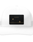 PAUSE Hat in the Gallery color scheme