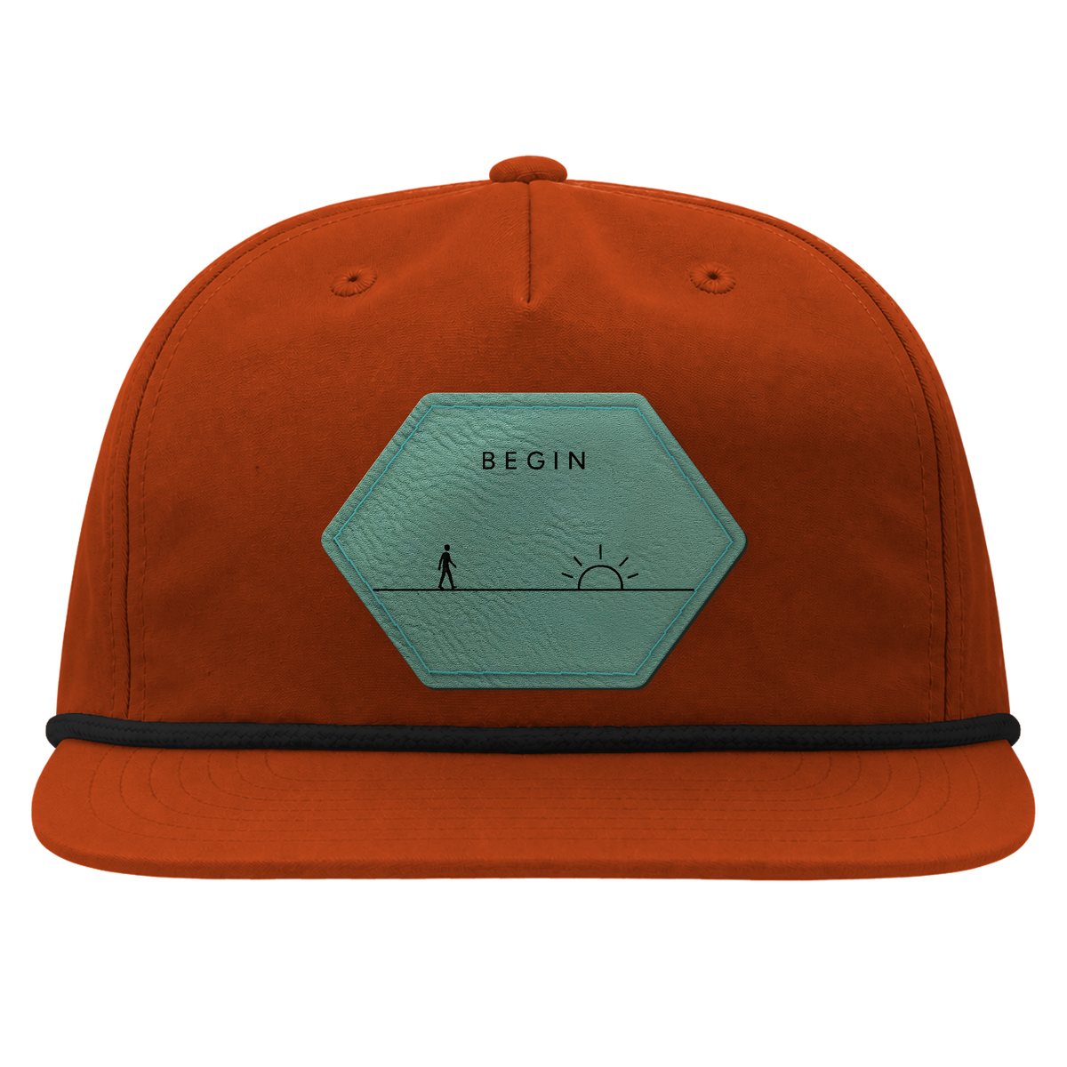 BEGIN Hat in the Picnic color scheme