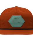 BEGIN Hat in the Picnic color scheme