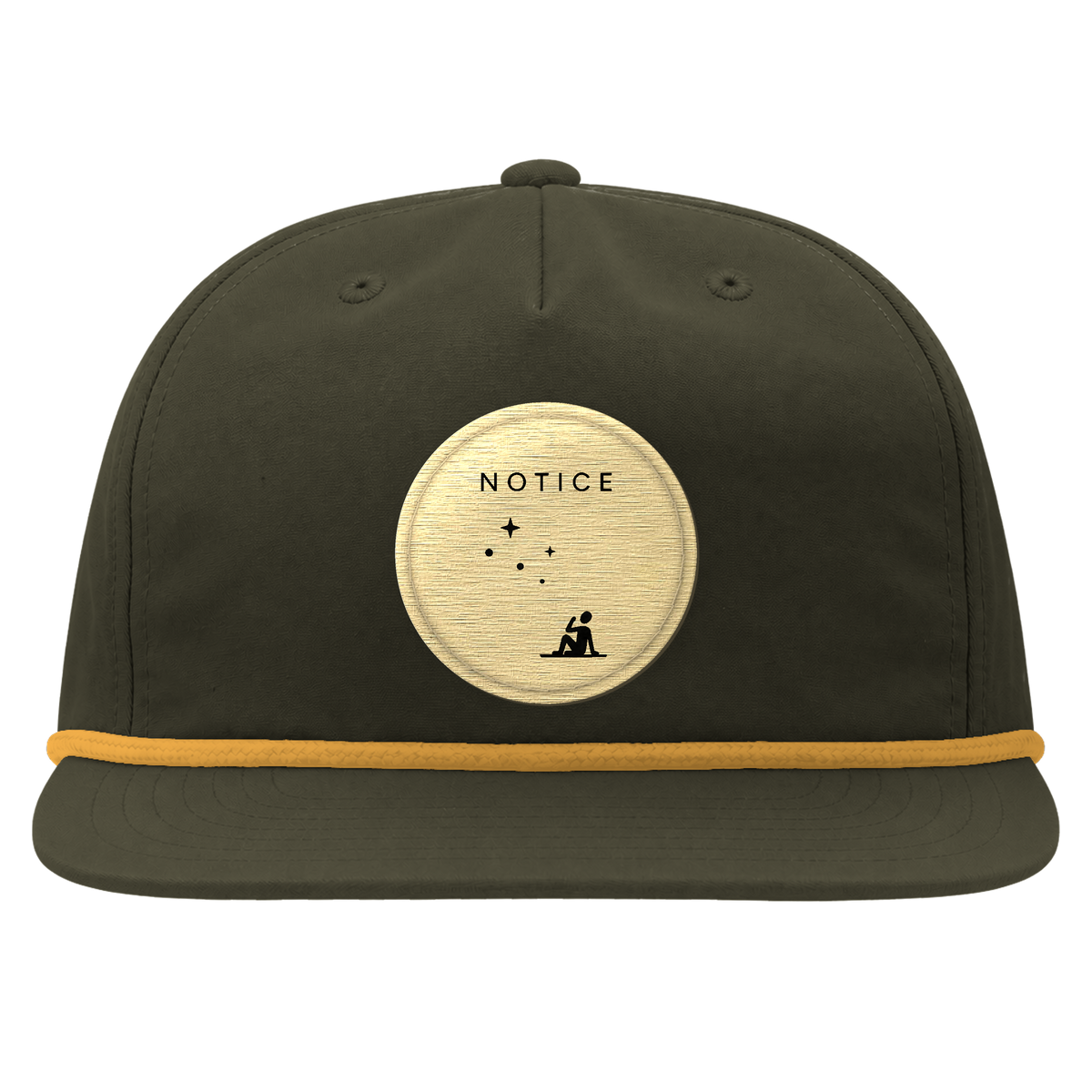 NOTICE Hat in the Lantern color scheme