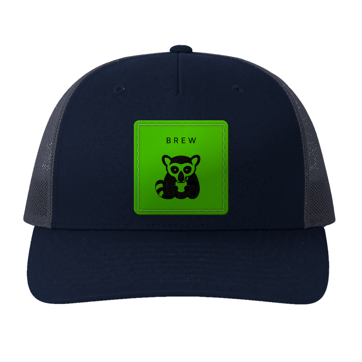 BREW Hat in the Voltage color scheme