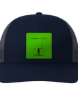 MANIFEST Hat in the Voltage color scheme