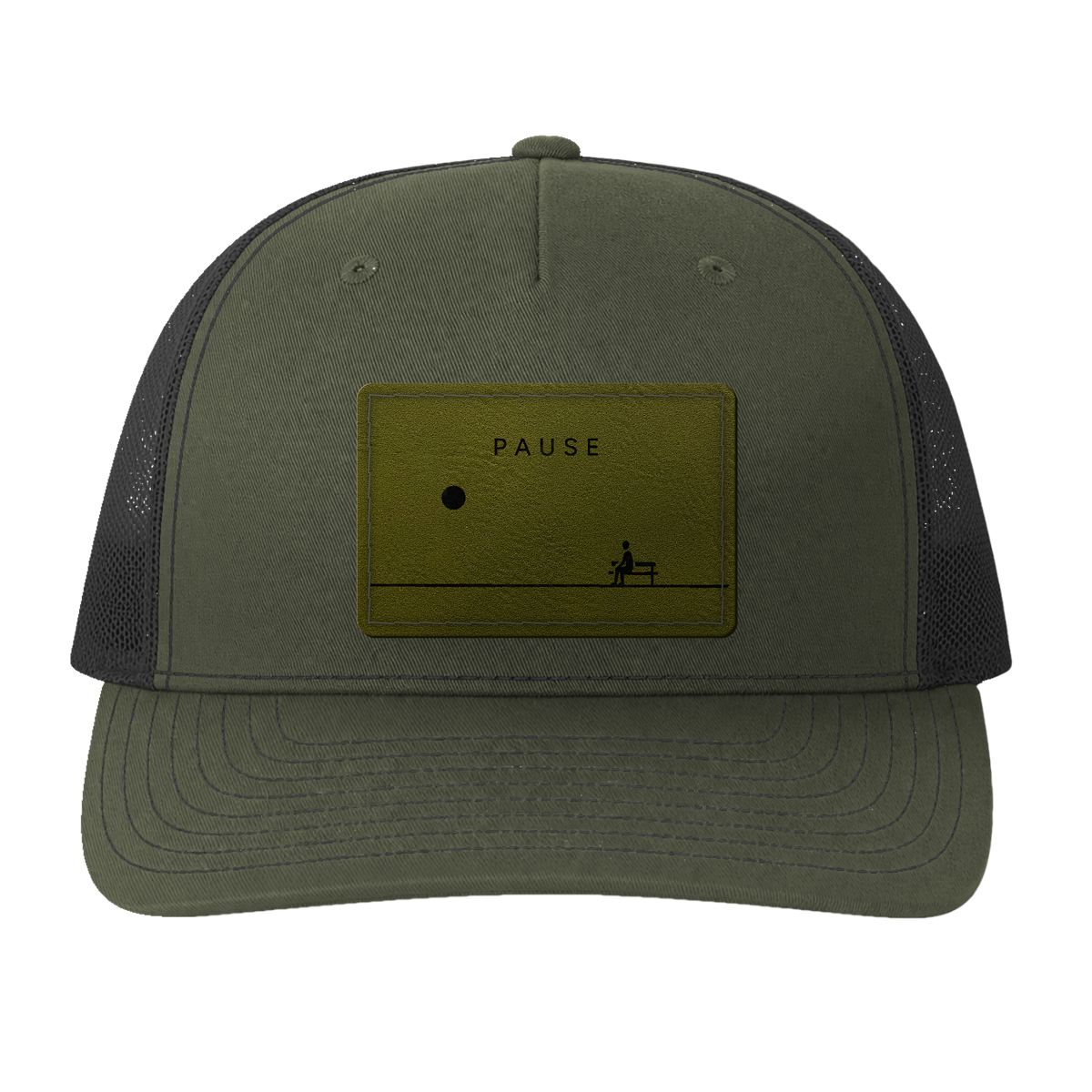 PAUSE Hat in the Foundry color scheme