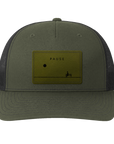 PAUSE Hat in the Foundry color scheme