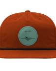 DRIFT Hat in the Picnic color scheme