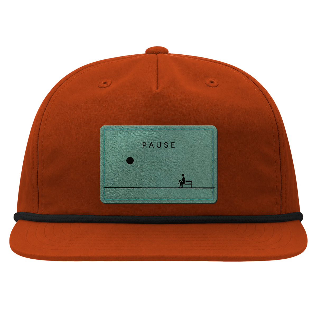 PAUSE Hat in the Picnic color scheme