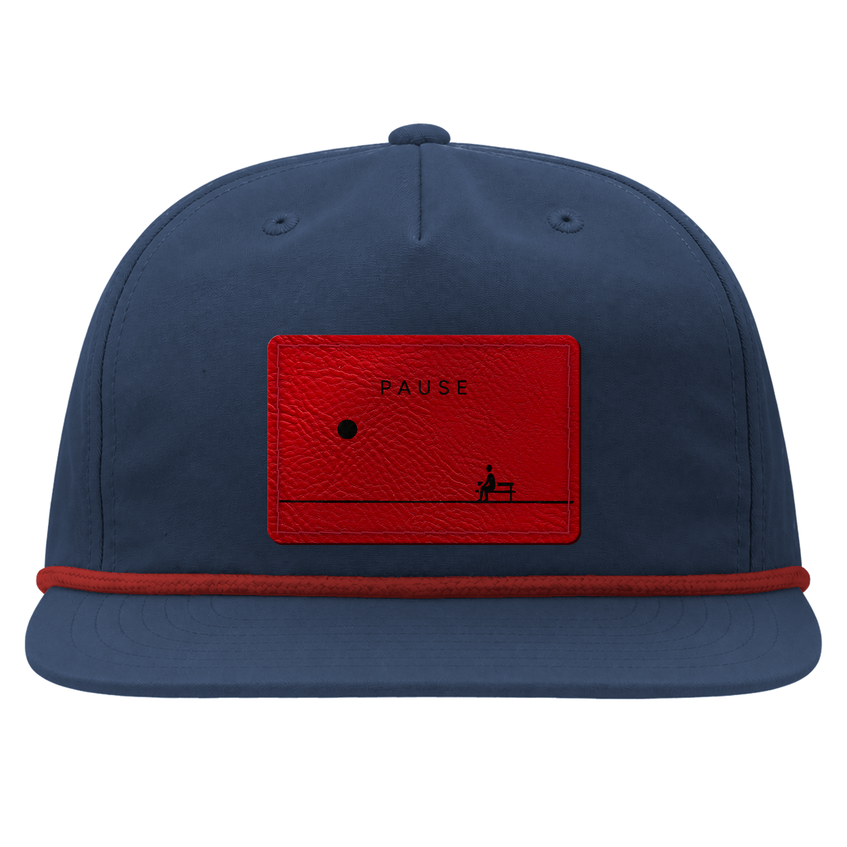 PAUSE Hat in the Carabinieri color scheme