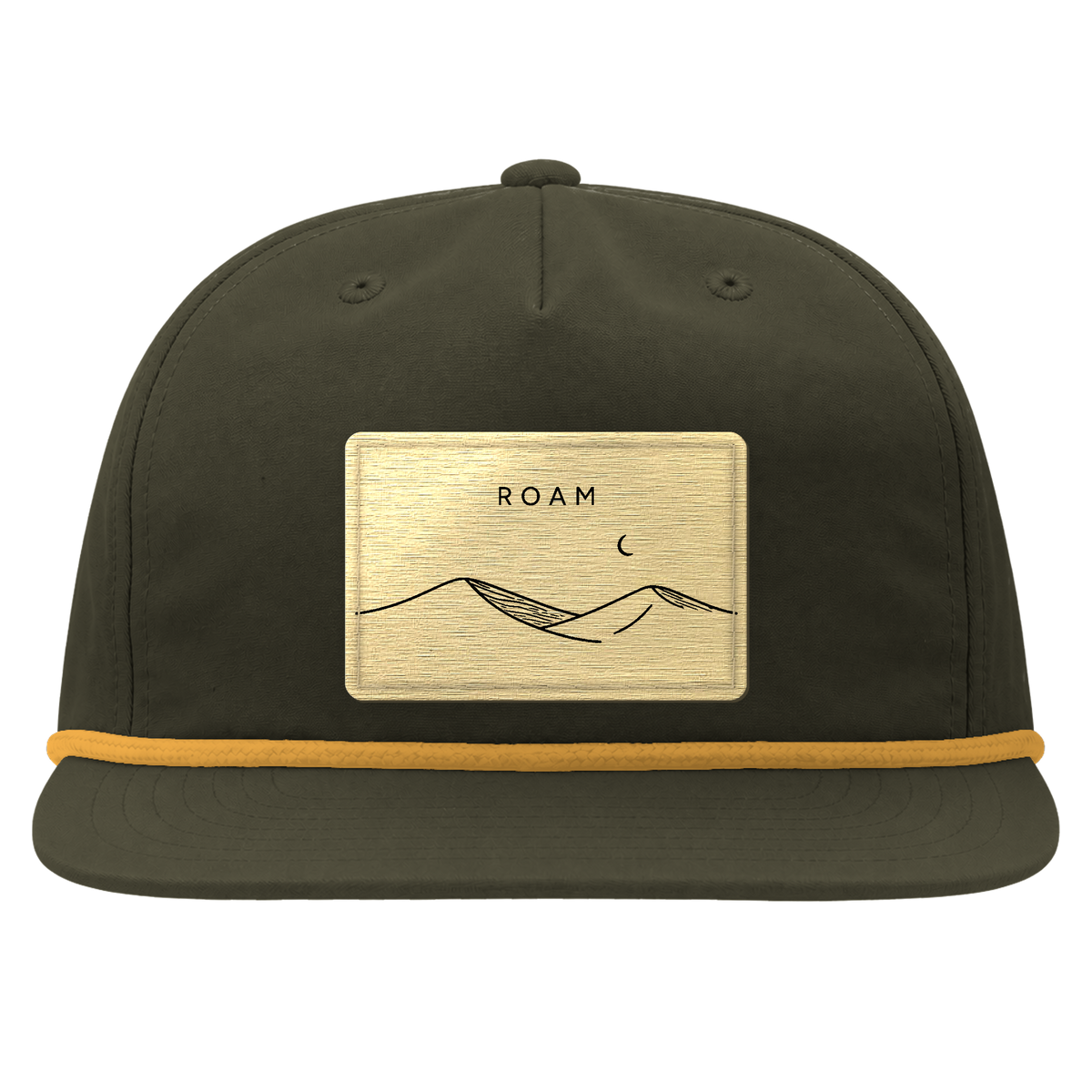 ROAM Hat in the Lantern color scheme