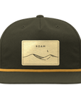 ROAM Hat in the Lantern color scheme