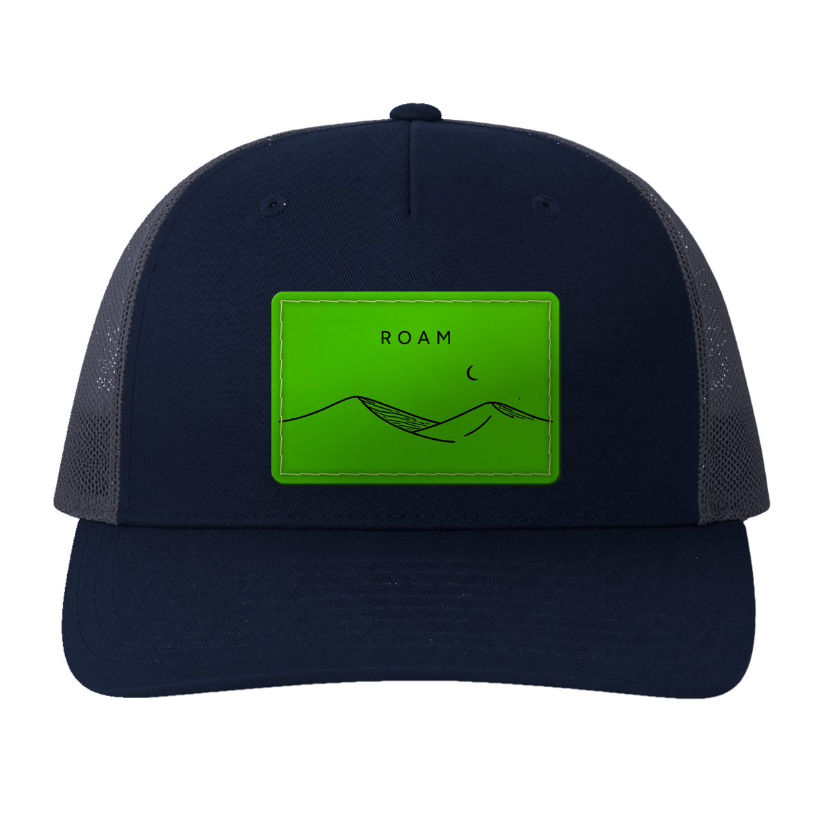ROAM Hat in the Voltage color scheme