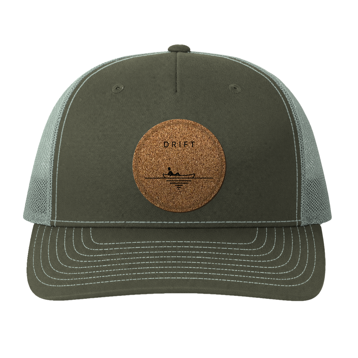 DRIFT Hat in the Trailhead color scheme