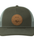 DRIFT Hat in the Trailhead color scheme