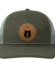 EAT Hat in the Trailhead color scheme