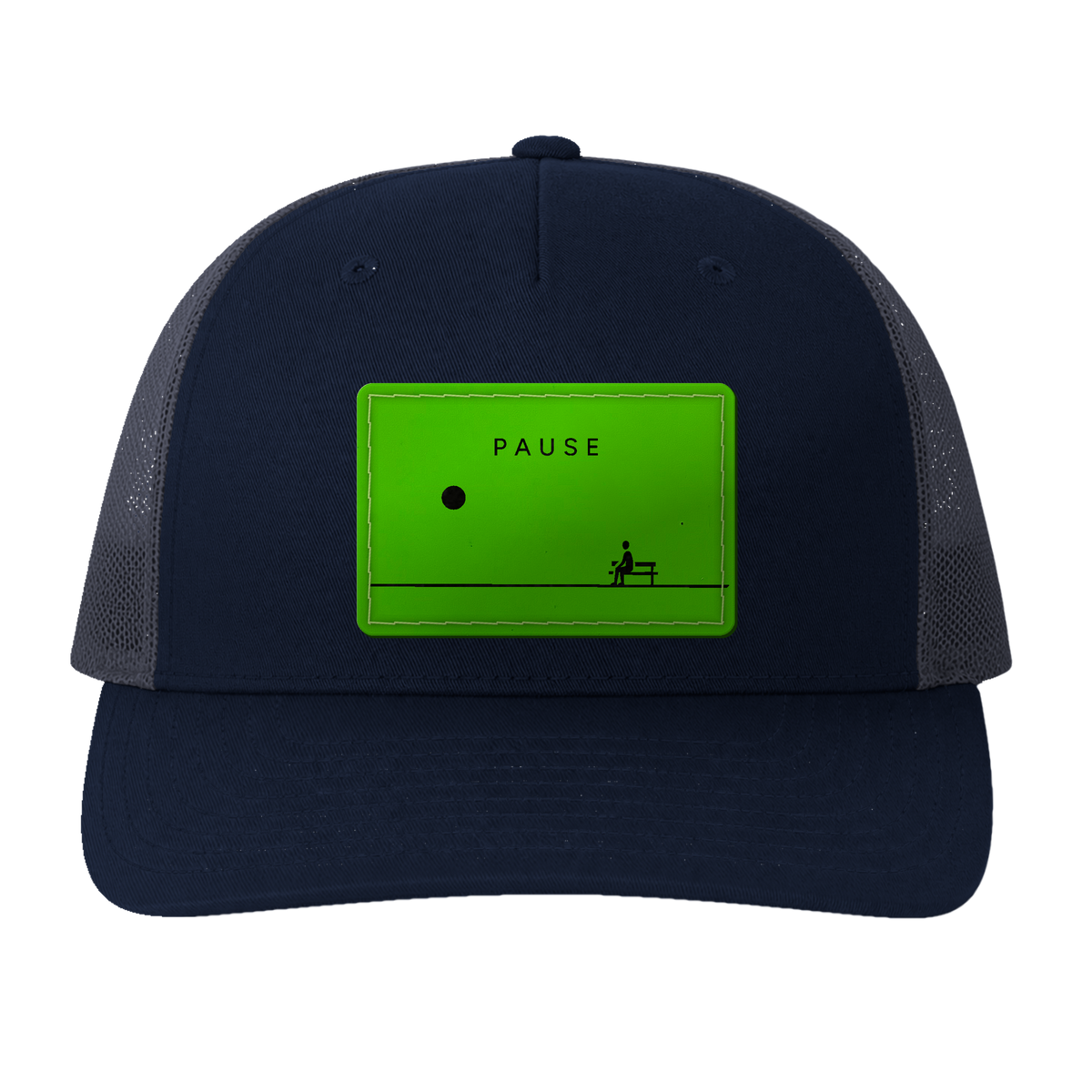 PAUSE Hat in the Voltage color scheme