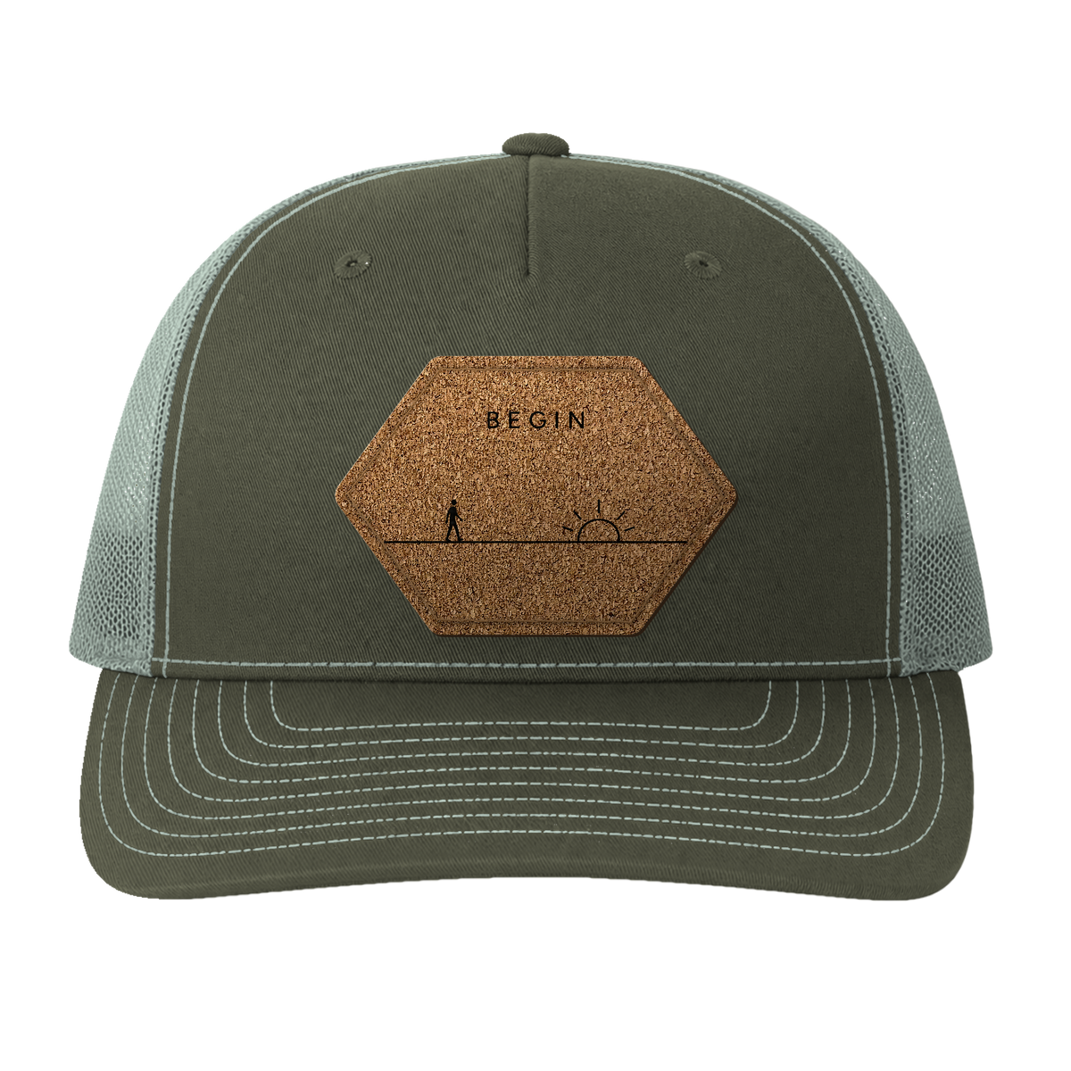 BEGIN Hat in the Trailhead color scheme