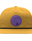 NOTICE Hat in the Muse color scheme