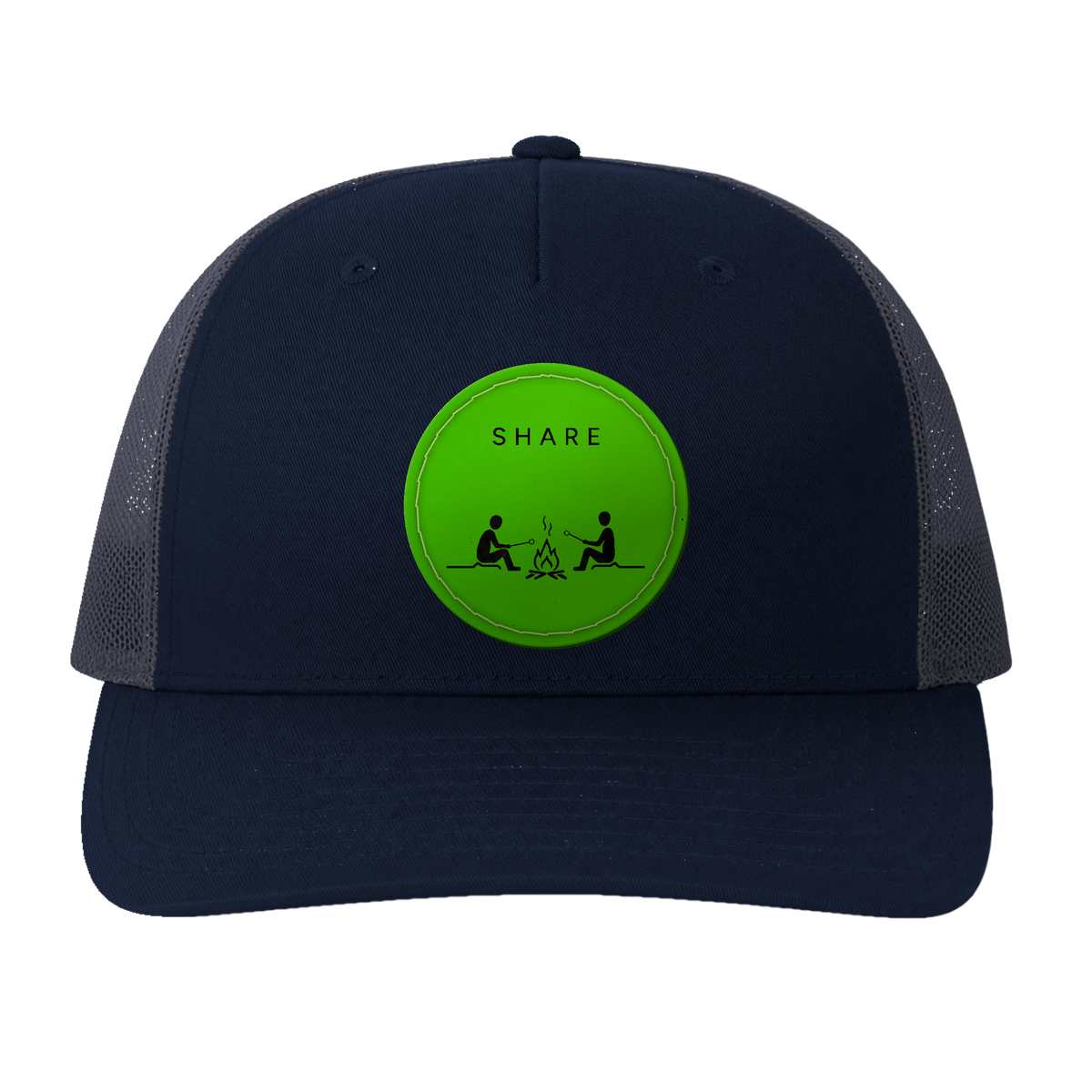 SHARE Hat in the Voltage color scheme