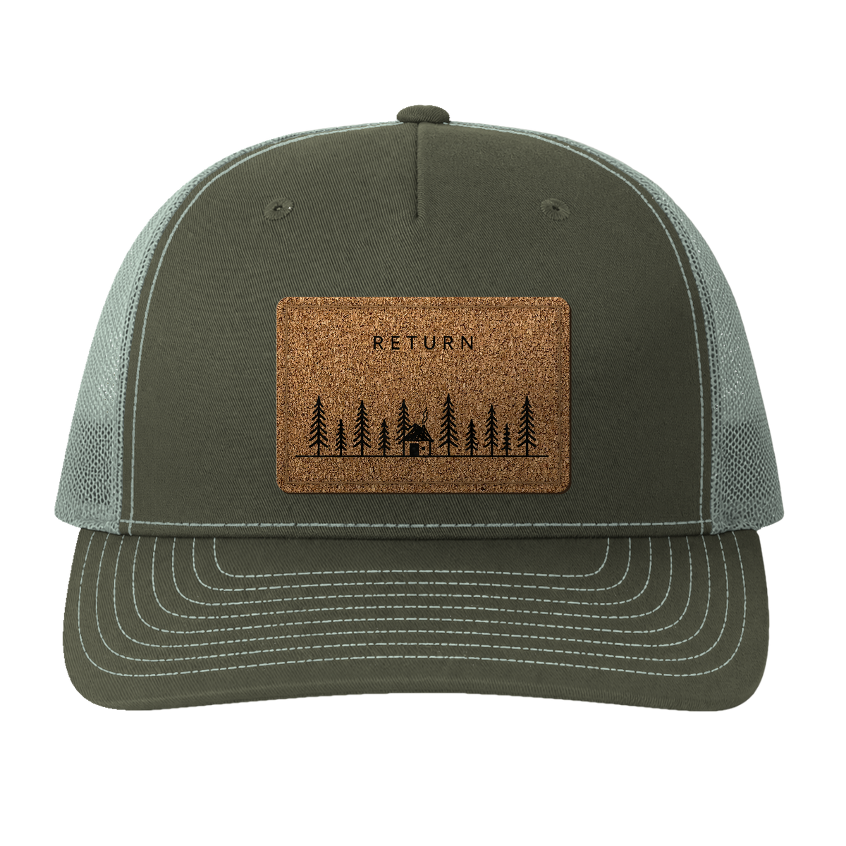 RETURN Hat in the Trailhead color scheme